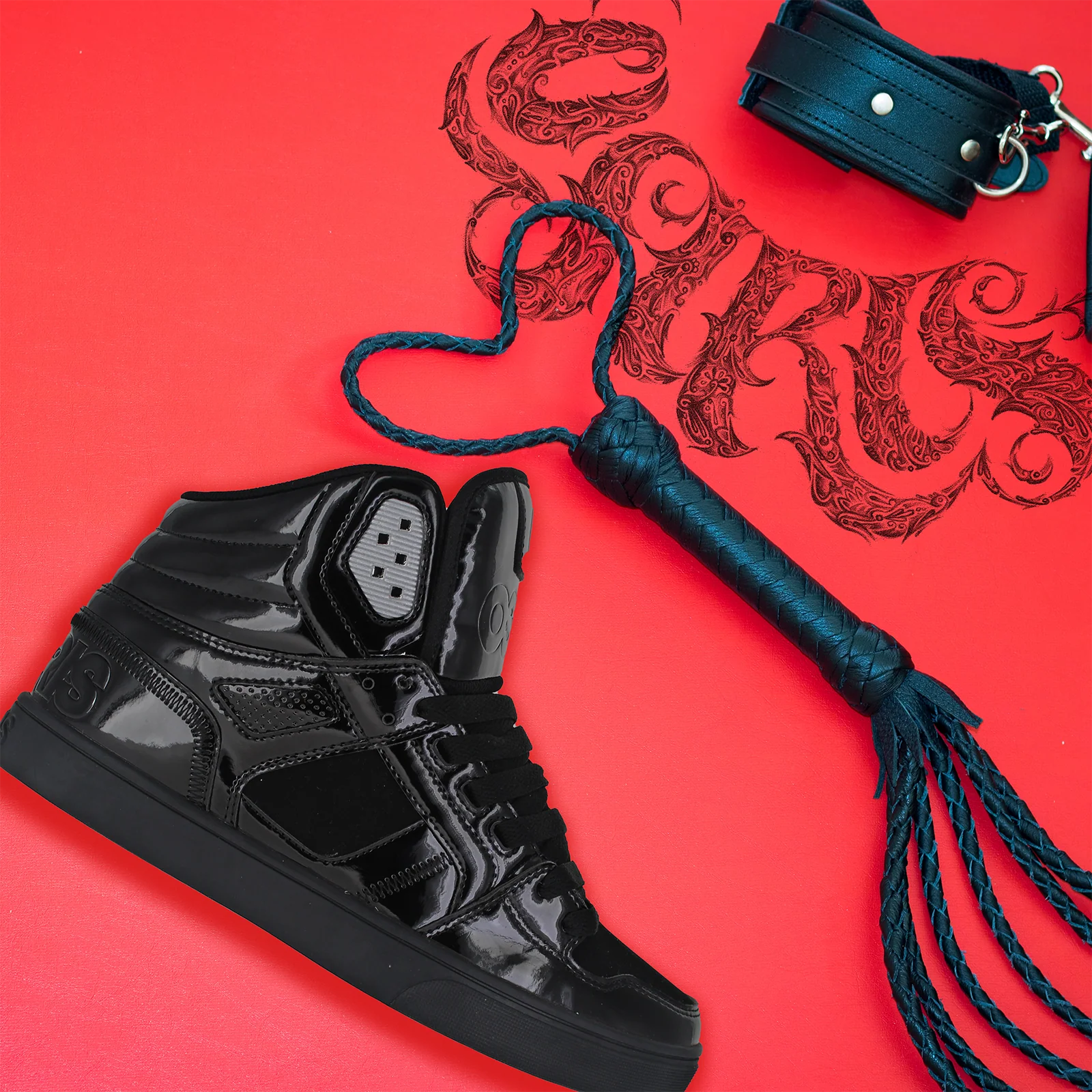 Clone Black/Patent/Silver - Image 6